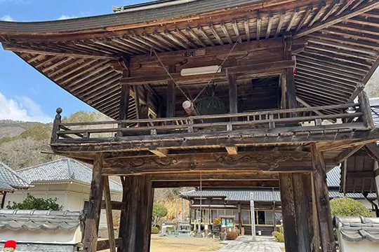 長福寺 鐘楼門